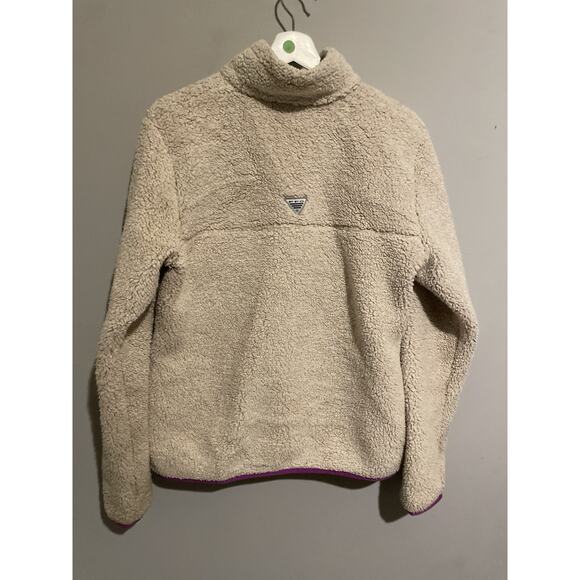 Columbia Mountainside Full Zip Sherpa Fleece Women’s Size Large - Picture 7 of 7